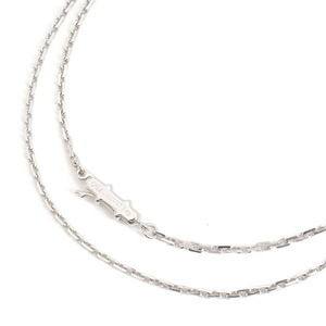 Cartier Link Slave Chain Necklace White Gold